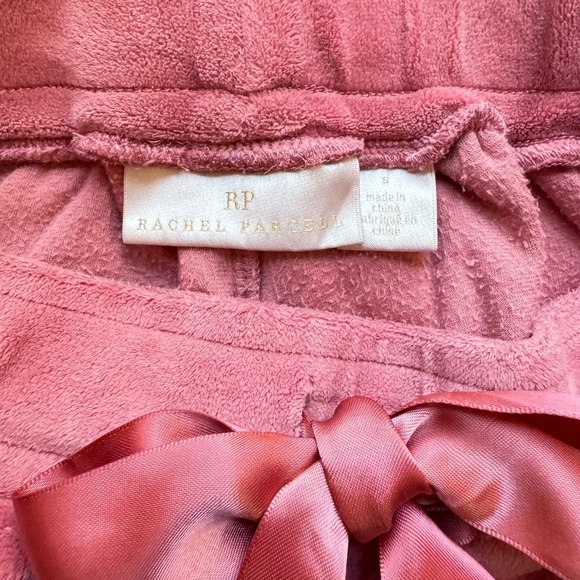 RACHEL PARCELL Stretch Soft Velour Drawstring Jogger Sweatpants  - Small - Picture 7 of 12